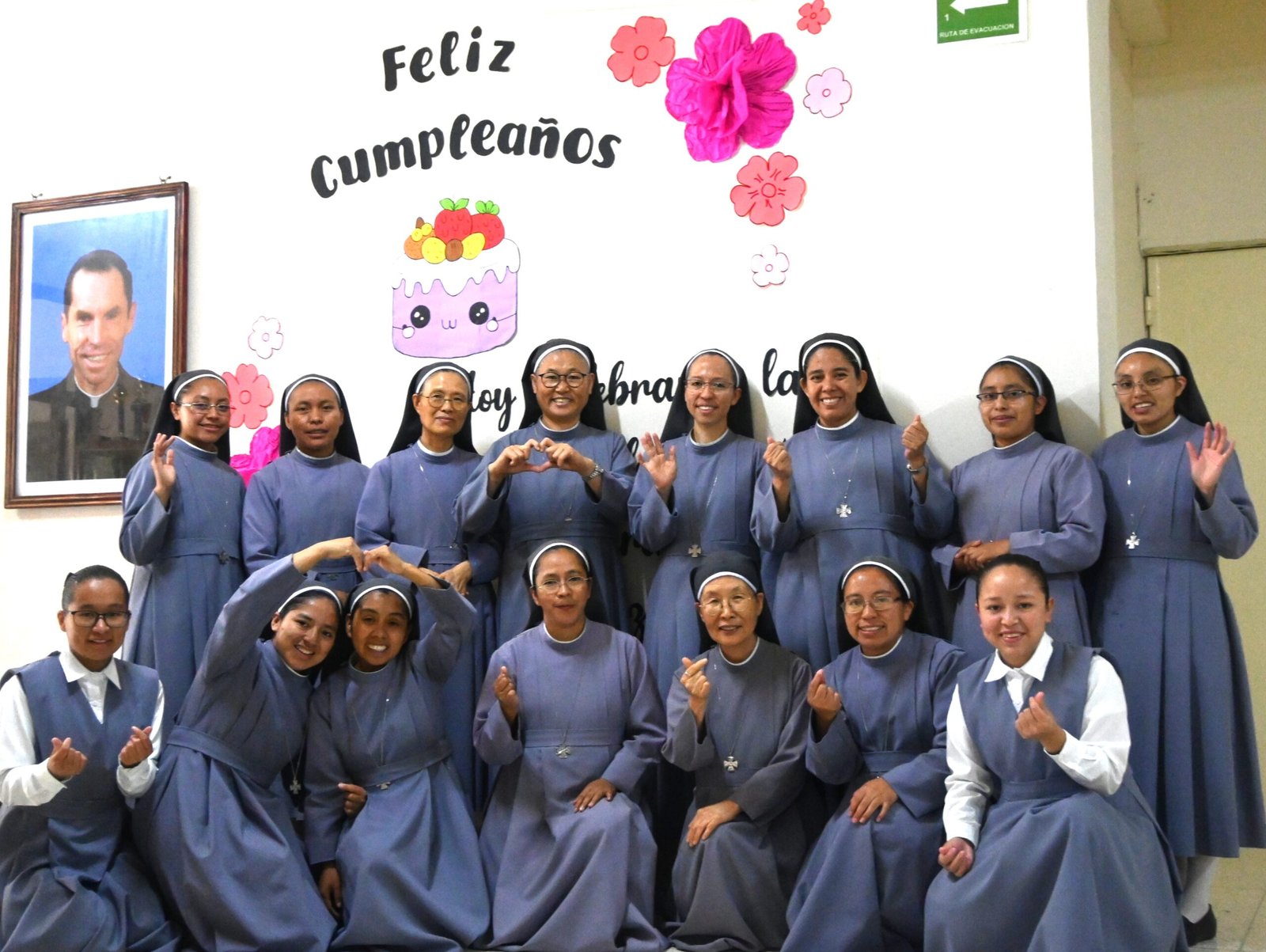 Illustration of students and learning, representing the Guatemala mission